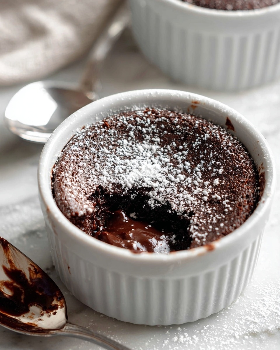 Viral Brownie Pudding for Two Recipe