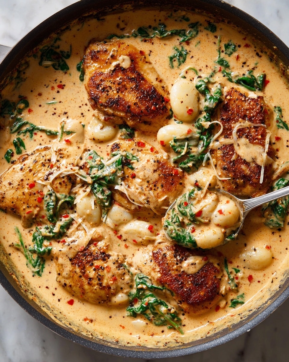 Creamy Chicken and Gnocchi Recipe