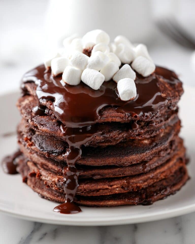 Hot Chocolate Pancakes Recipe