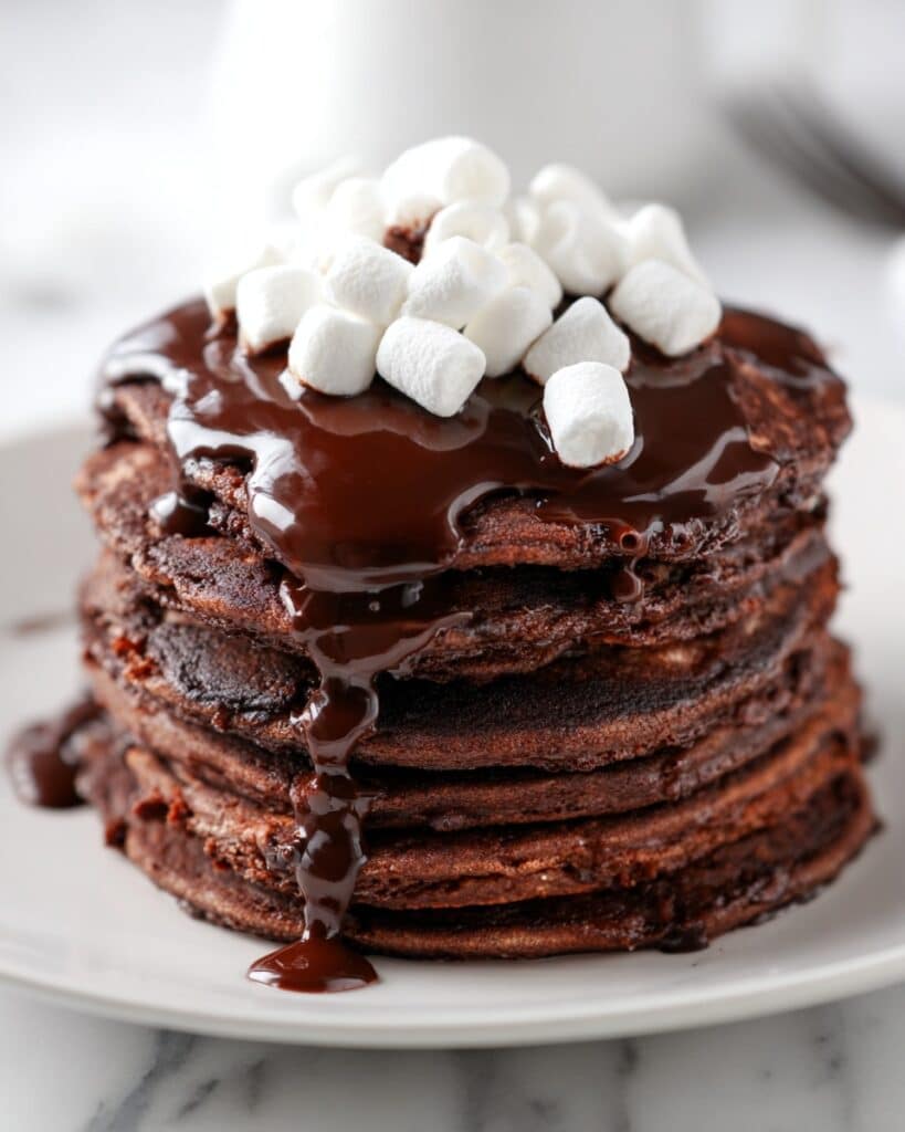 Hot Chocolate Pancakes Recipe
