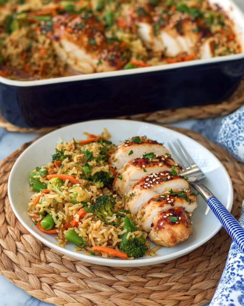 Baked Teriyaki Chicken Casserole Recipe