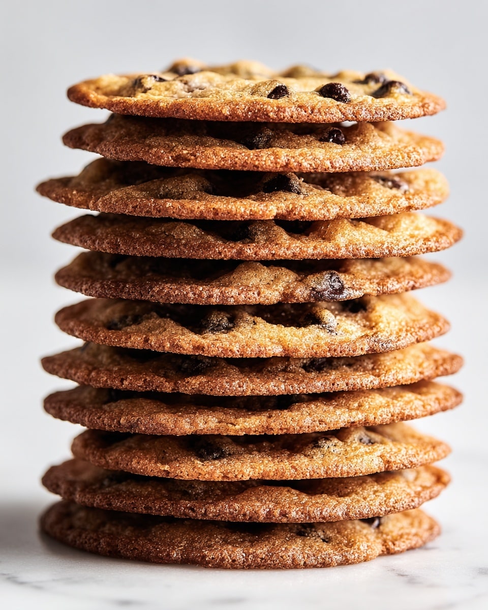 Thin and Crispy Chocolate Chip Cookies Recipe